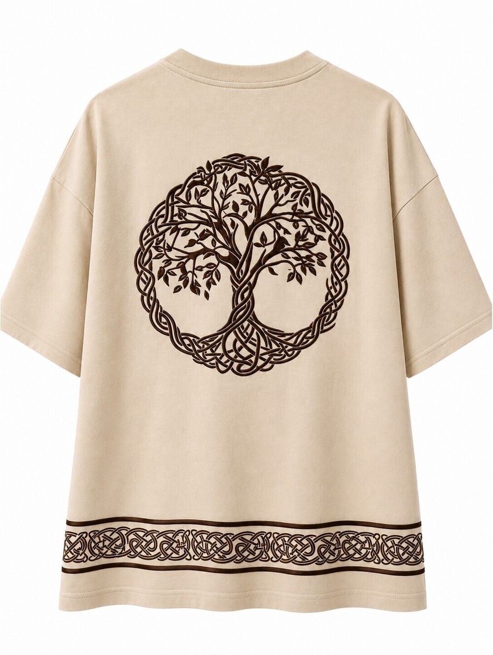 Nomad Life The Sould Store Tree Of Life Celtic Graphic Oversized T-shirt M